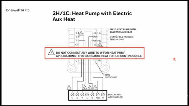 ecobee 4 wiring diagram heat pump