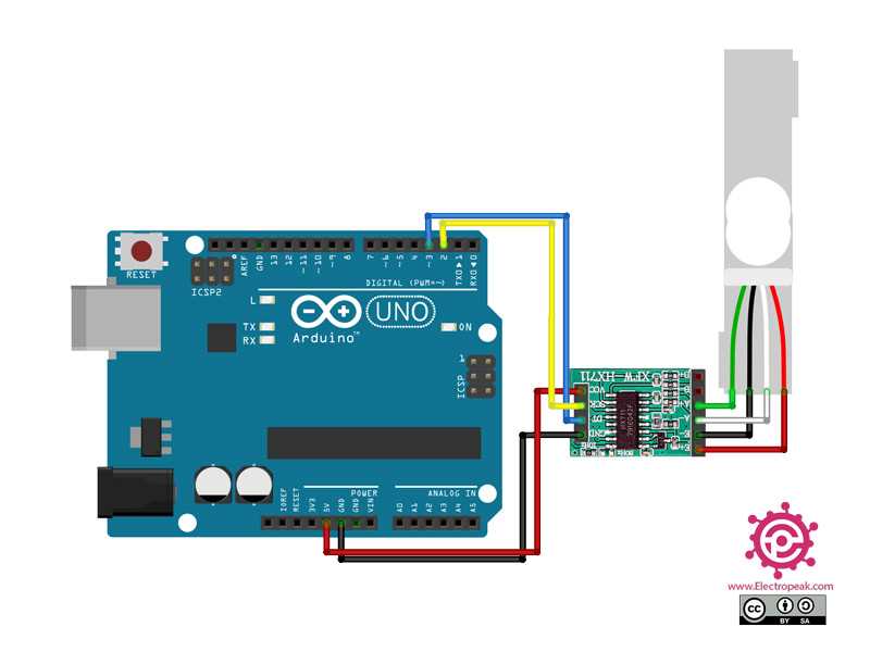 hx711 circuit diagram