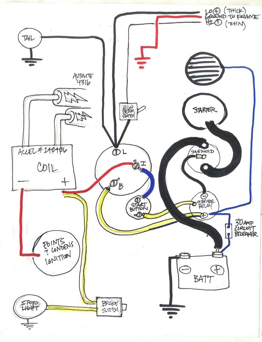 evo chopper wiring diagram