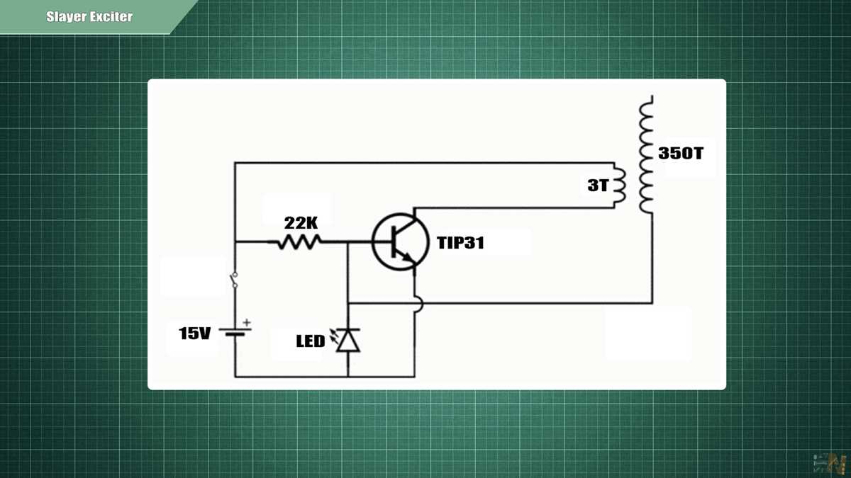 tesla coil circuit diagram explanation