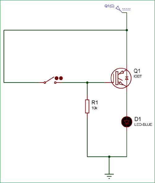 igbt schematic diagram