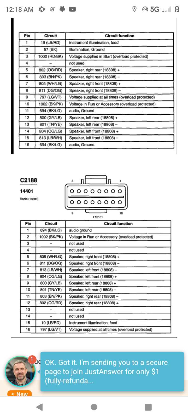 98 ford f150 radio wiring diagram