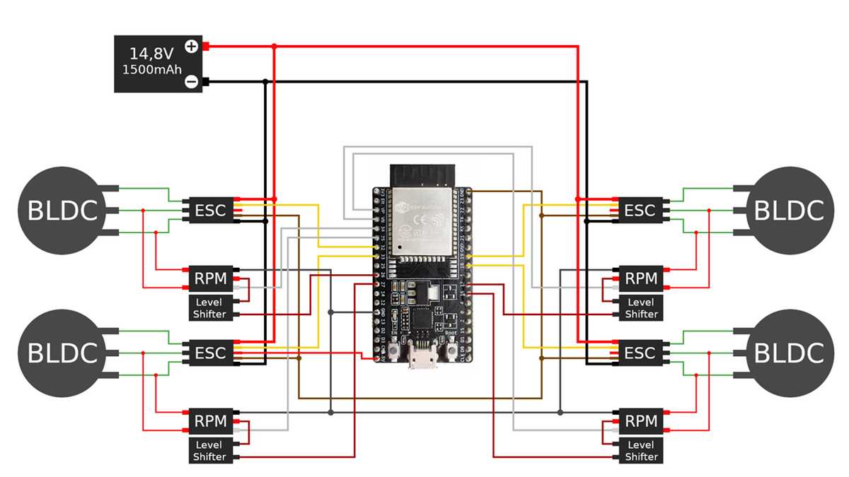 30a esc circuit diagram