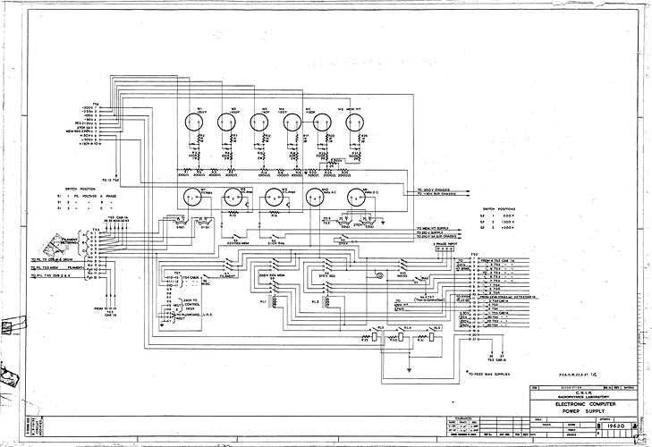 schematic diagram of power supply computer