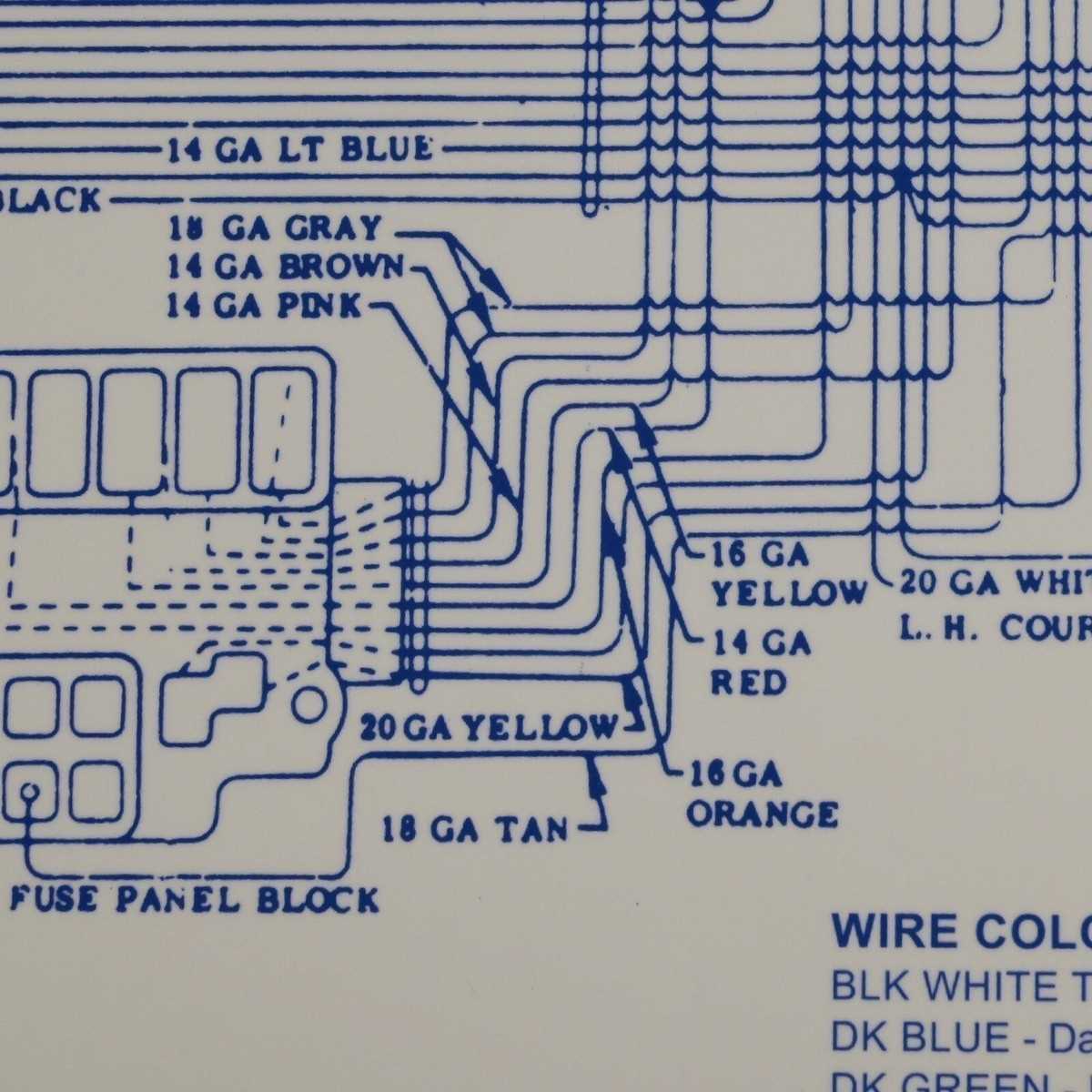 1961 corvette wiring diagram