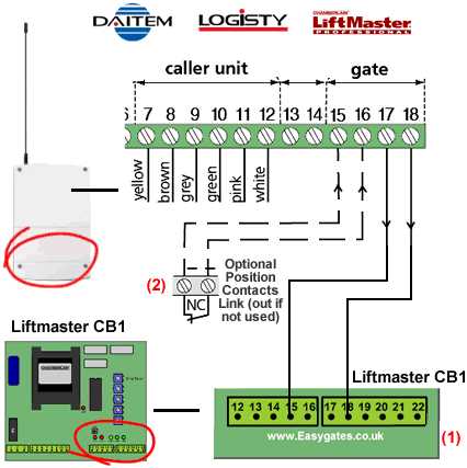 intercom system wiring diagram
