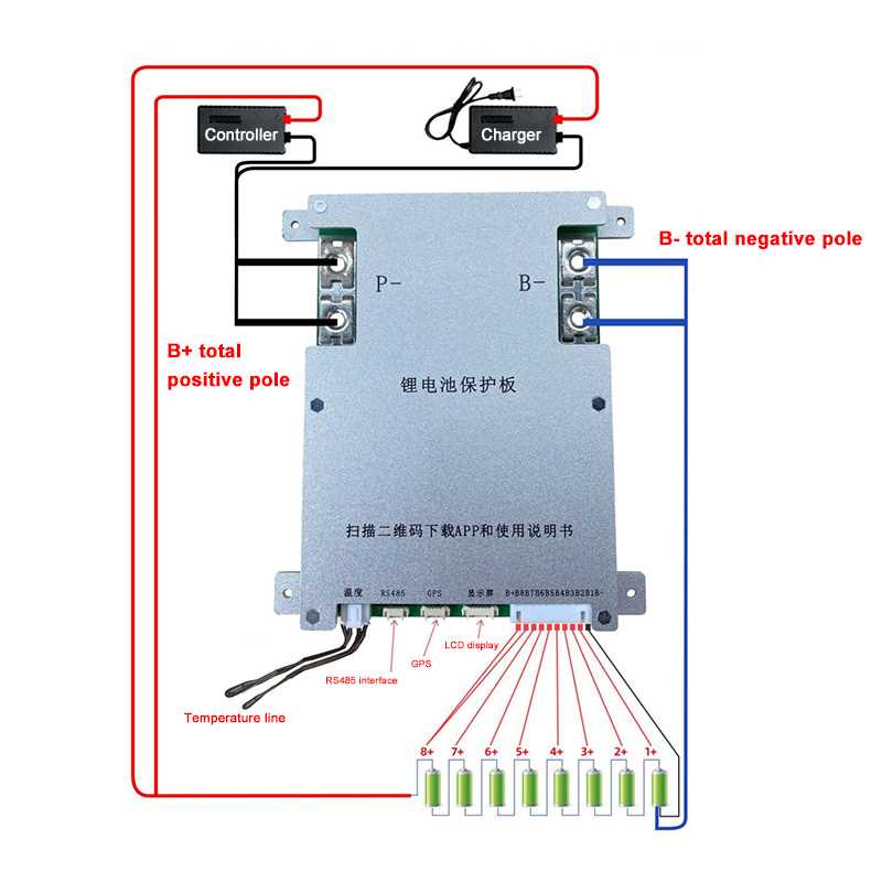 lifepo4 4s bms wiring diagram