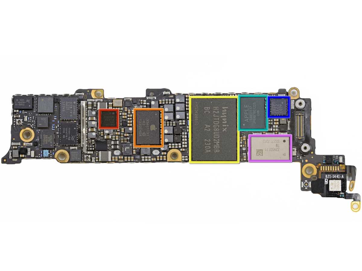 iphone 5 diagram schematic