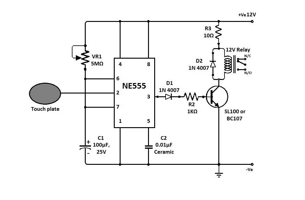 simple switch circuit diagram