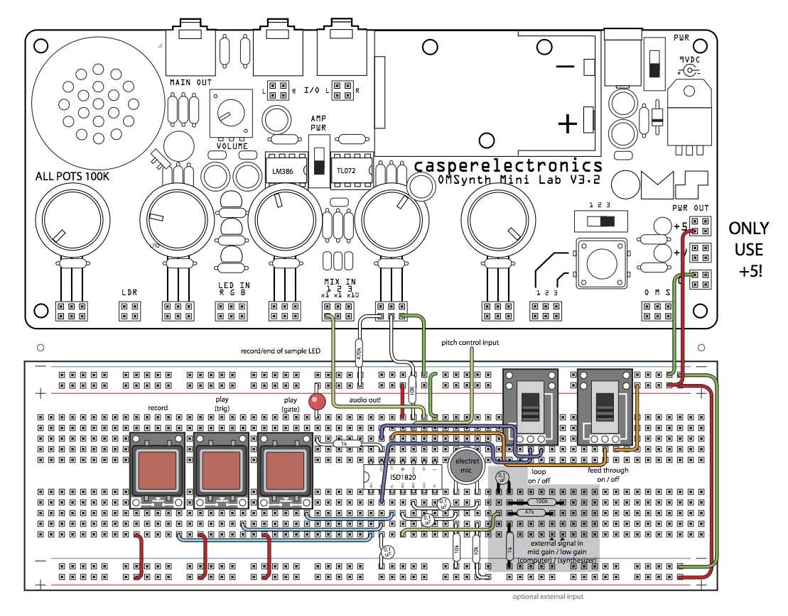 isd1820 circuit diagram