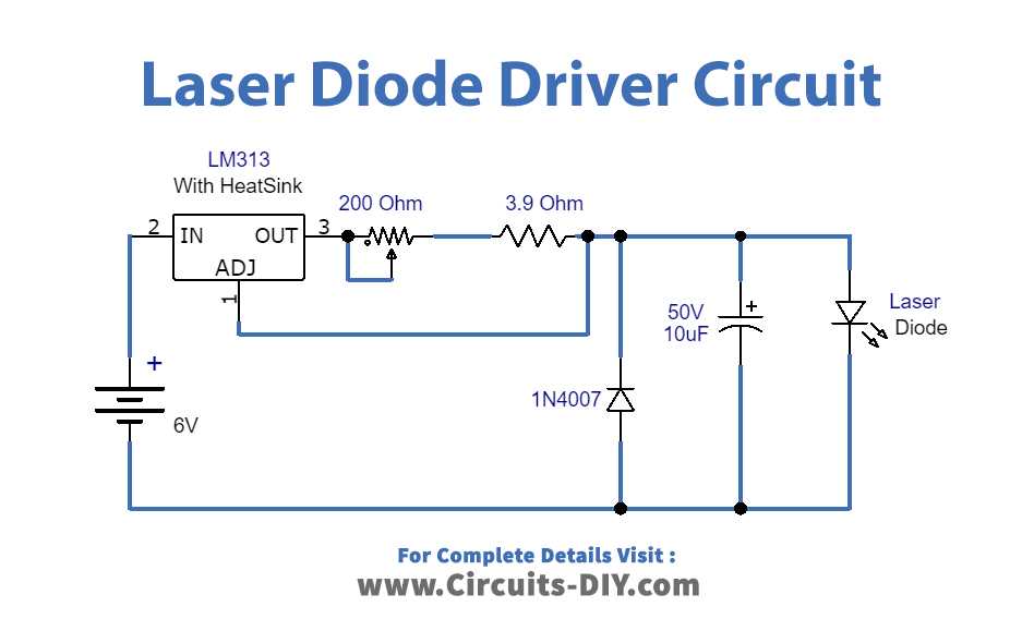 laser diode circuit diagram