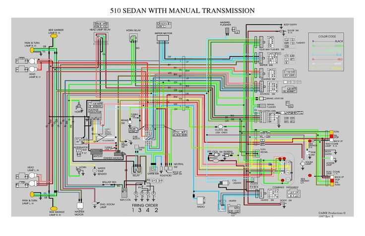 1972 datsun 510 wiring diagram
