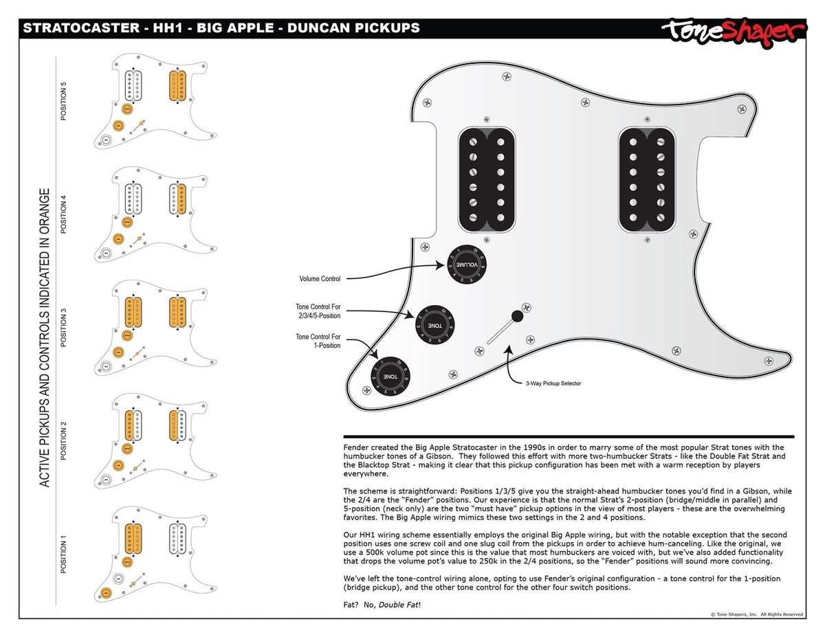 standard strat wiring diagram