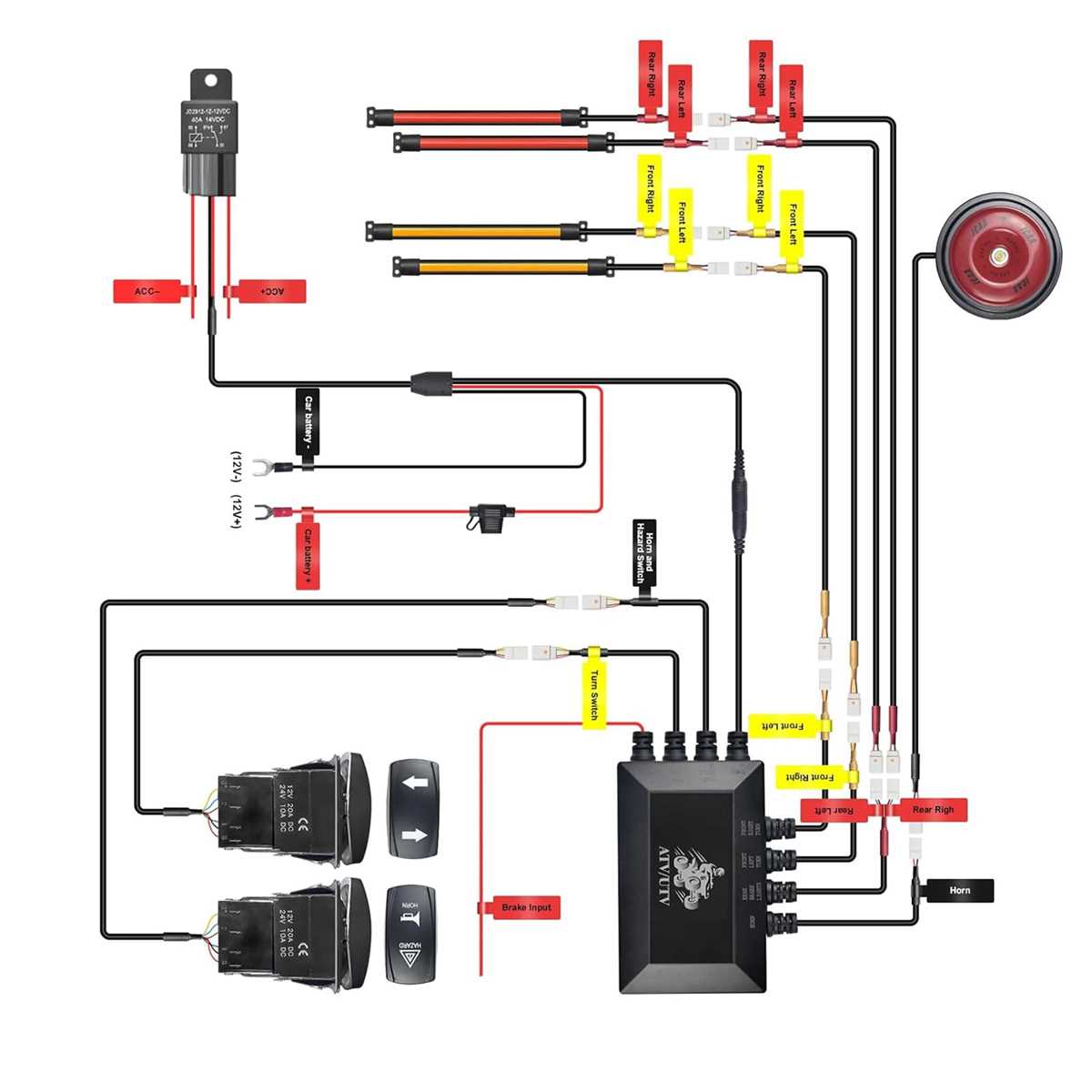 universal turn signal wiring diagram