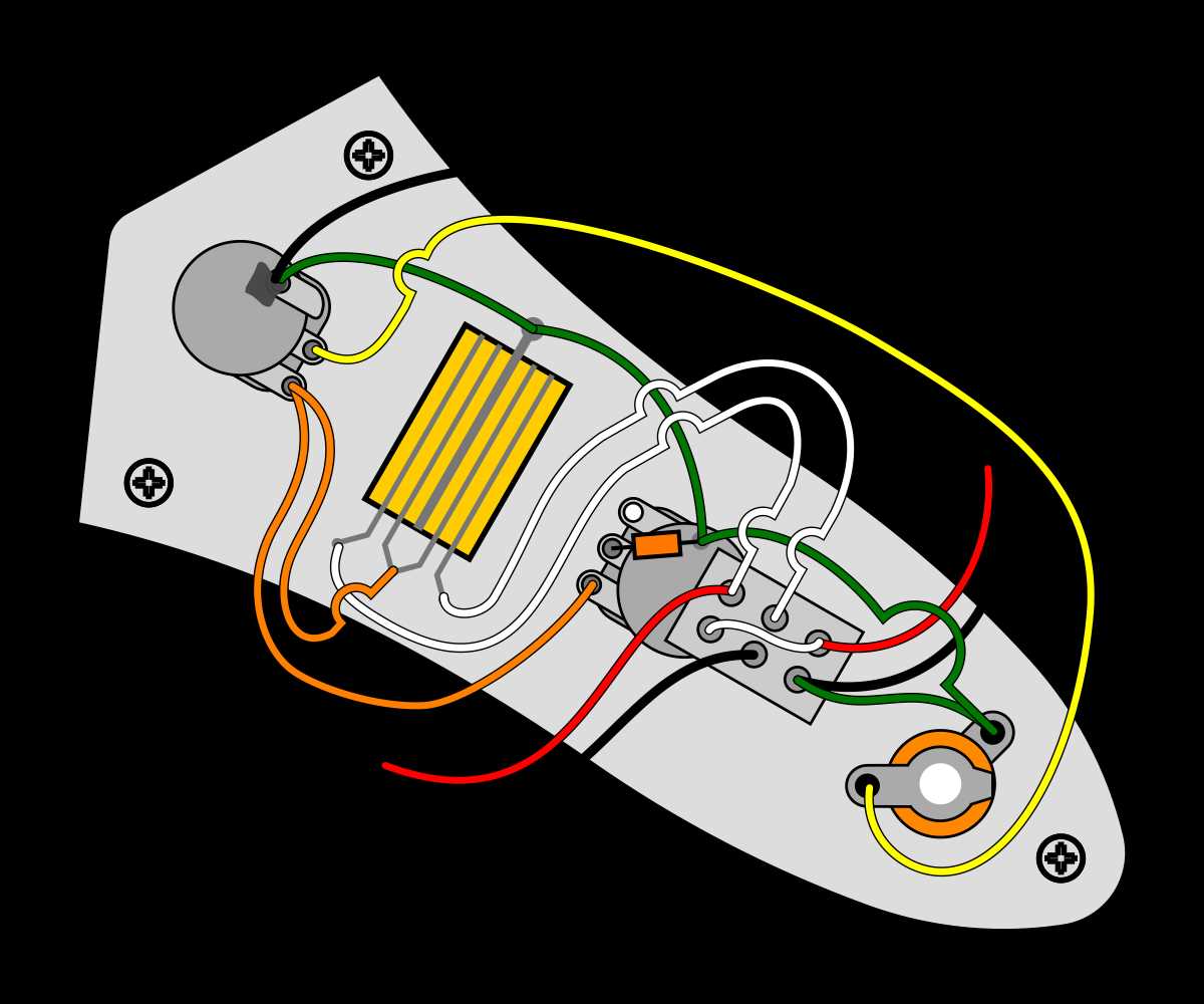 jazz bass circuit diagram