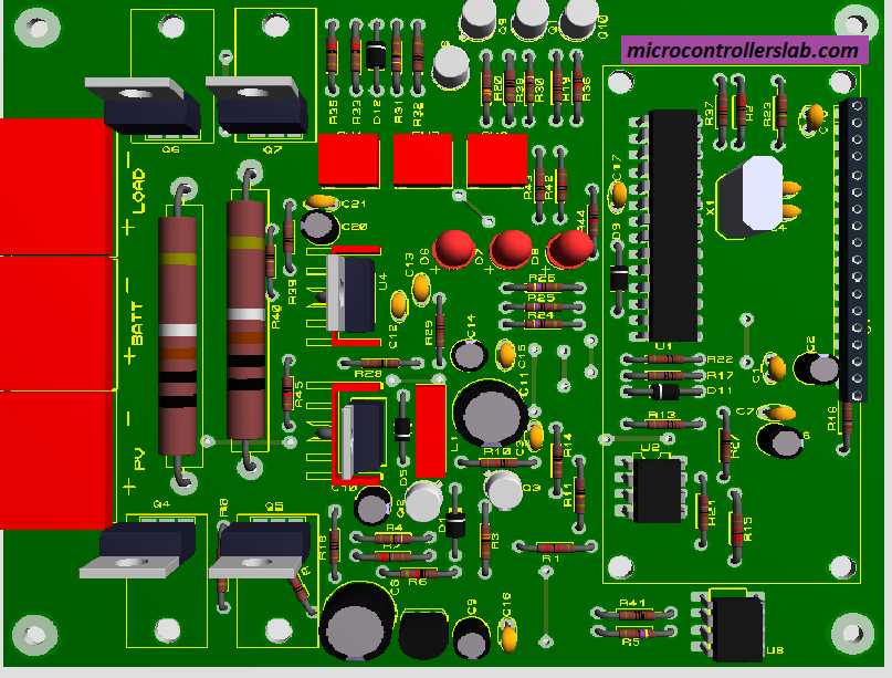 charge controller circuit diagram