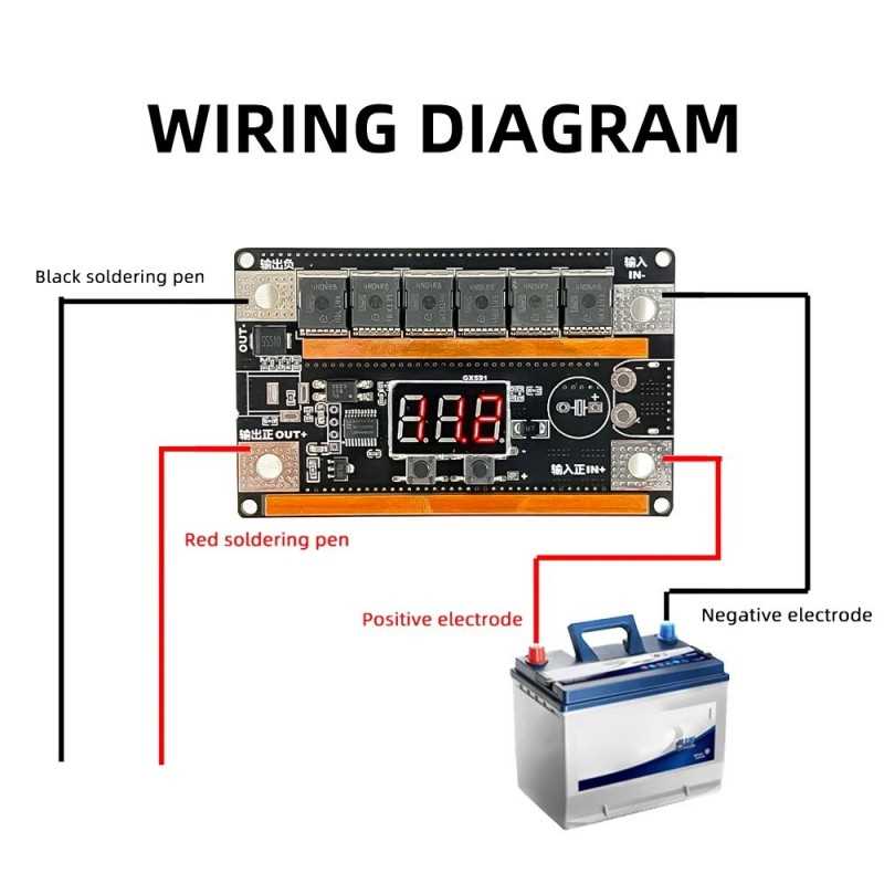 12v spot welder circuit diagram
