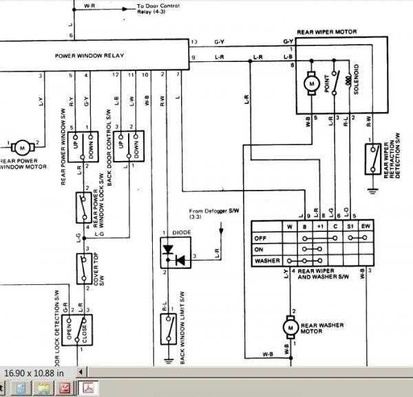 1988 toyota 4runner wiring diagram