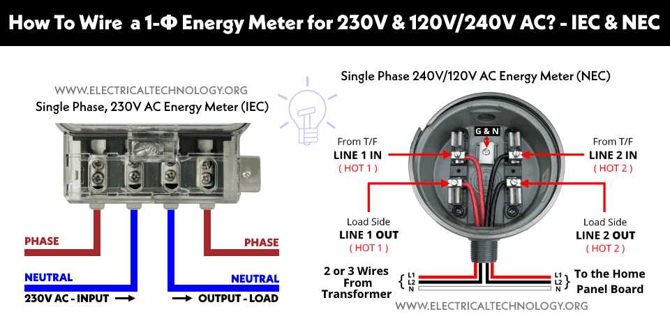 residential 200 amp meter base wiring diagram
