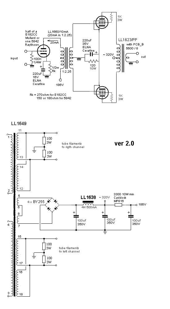 push pull schematic diagram