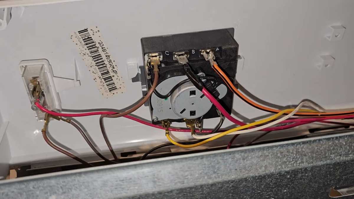 wiring diagram for ge dryer timer
