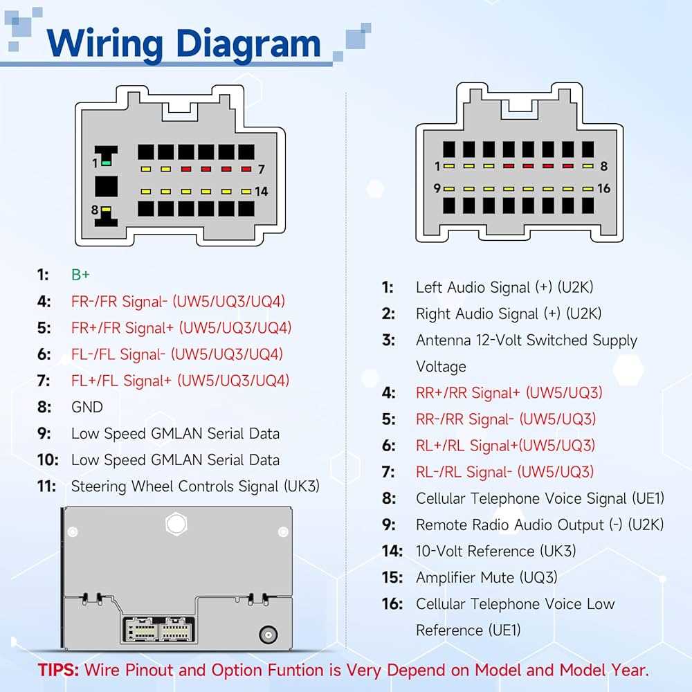 06 chevy impala radio wiring diagram