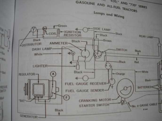 john deere 620 wiring diagram