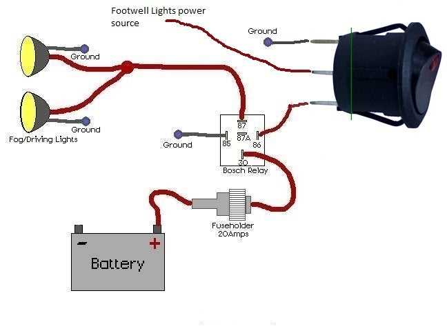 fog light diagram wiring