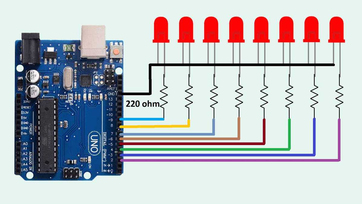 led sequencer circuit diagram