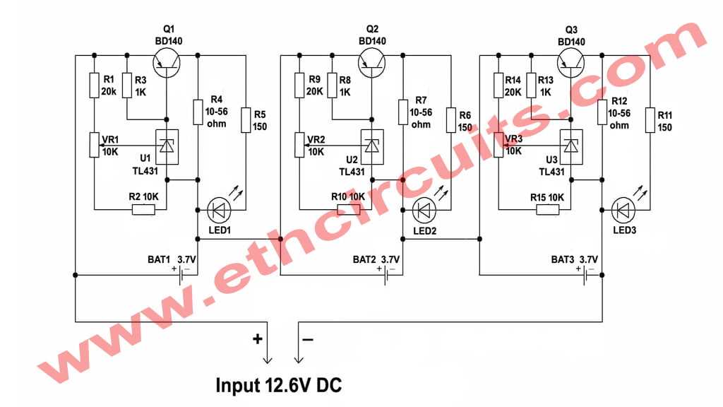 12v bms circuit diagram