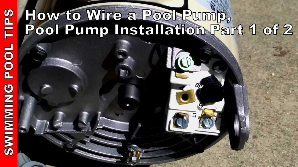 wiring diagram for pool pump