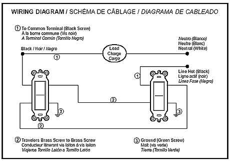 3 ways switch wiring diagram