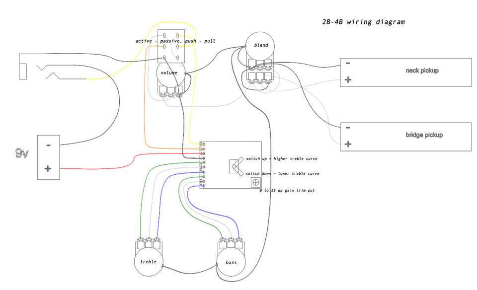 bass preamp circuit diagram