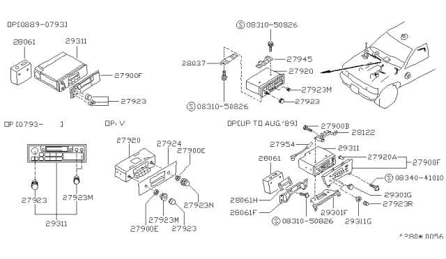 1994 nissan pathfinder radio wiring diagram