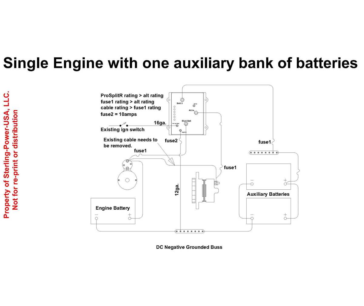 diode isolator wiring diagram
