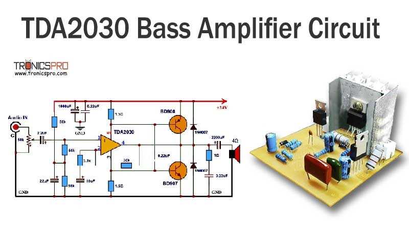 tda2030a amplifier circuit diagram