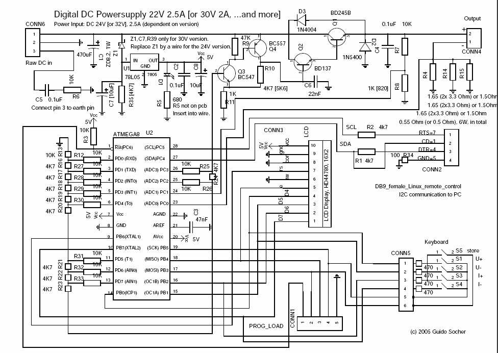 digital power supply schematic diagram