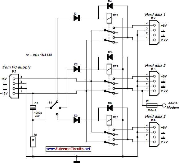 hdd motor driver circuit diagram