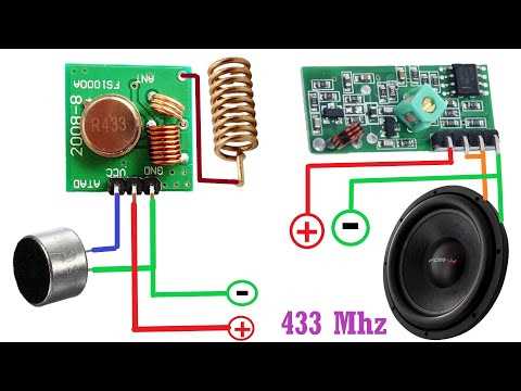 433mhz rf module circuit diagram