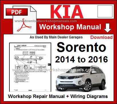 kia sorento wiring diagram
