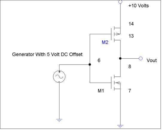 mosfet inverter schematic diagram