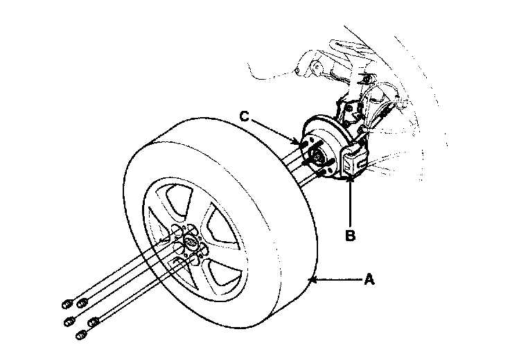 schematic diagram 08 hyudai tuscon hub assembly
