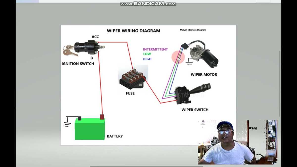wiper wiring diagram
