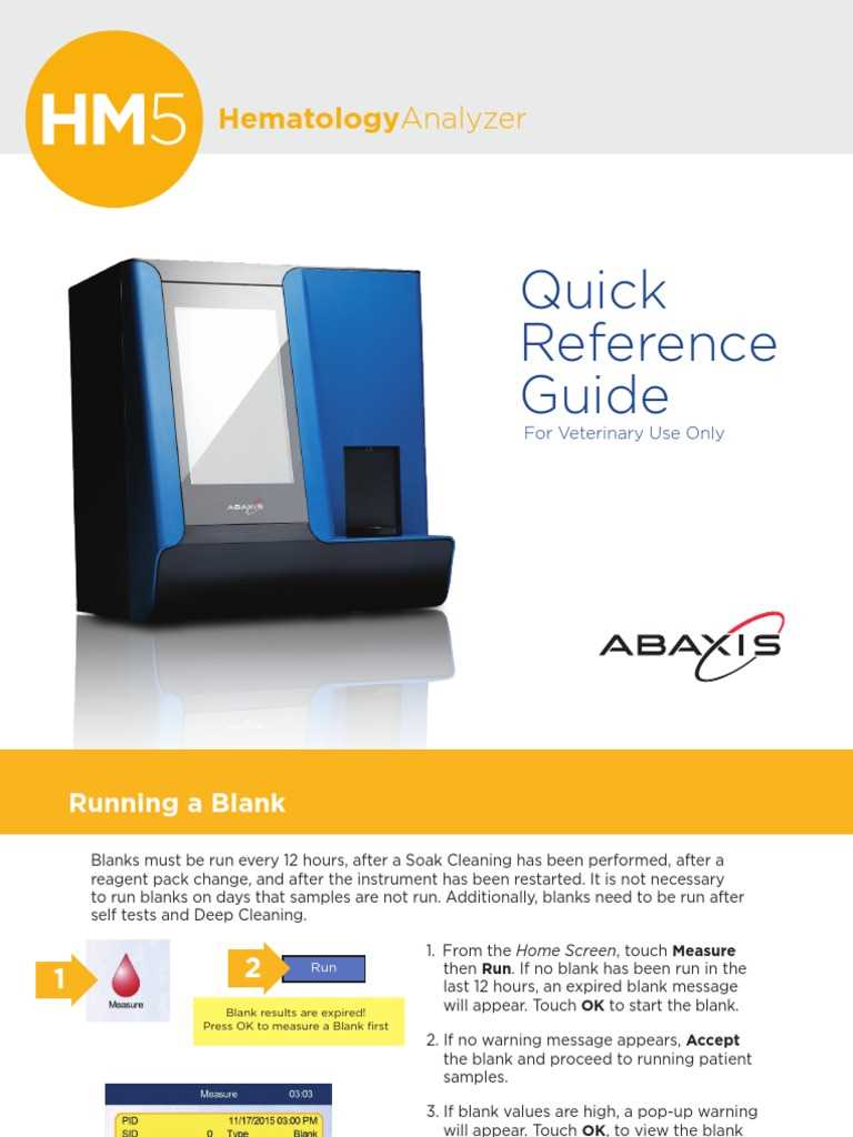 abaxis hm5 tubing schematic diagram