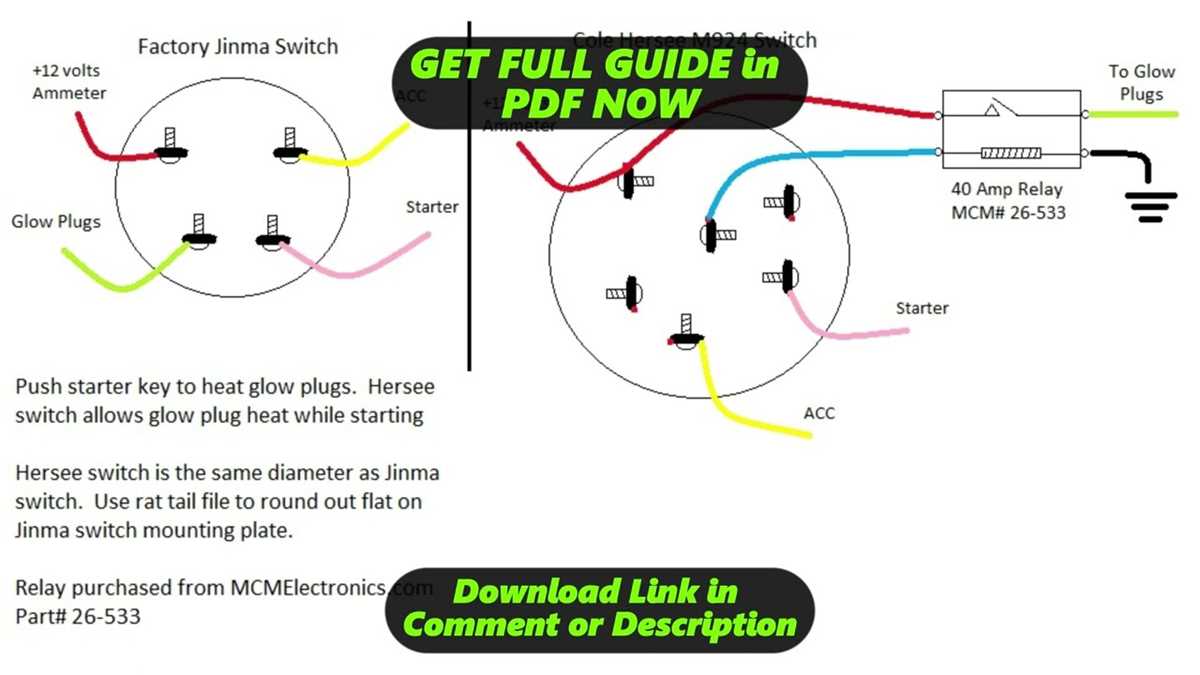 kubota starter wiring diagram