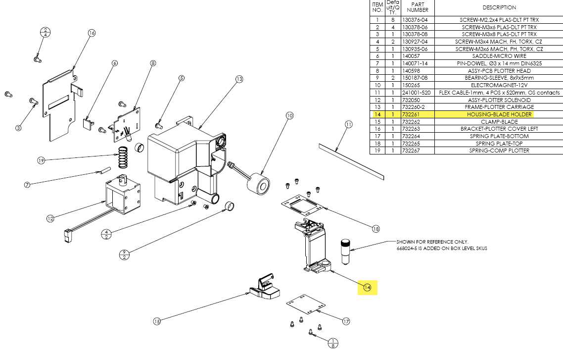 labelmaker schematic parts diagram