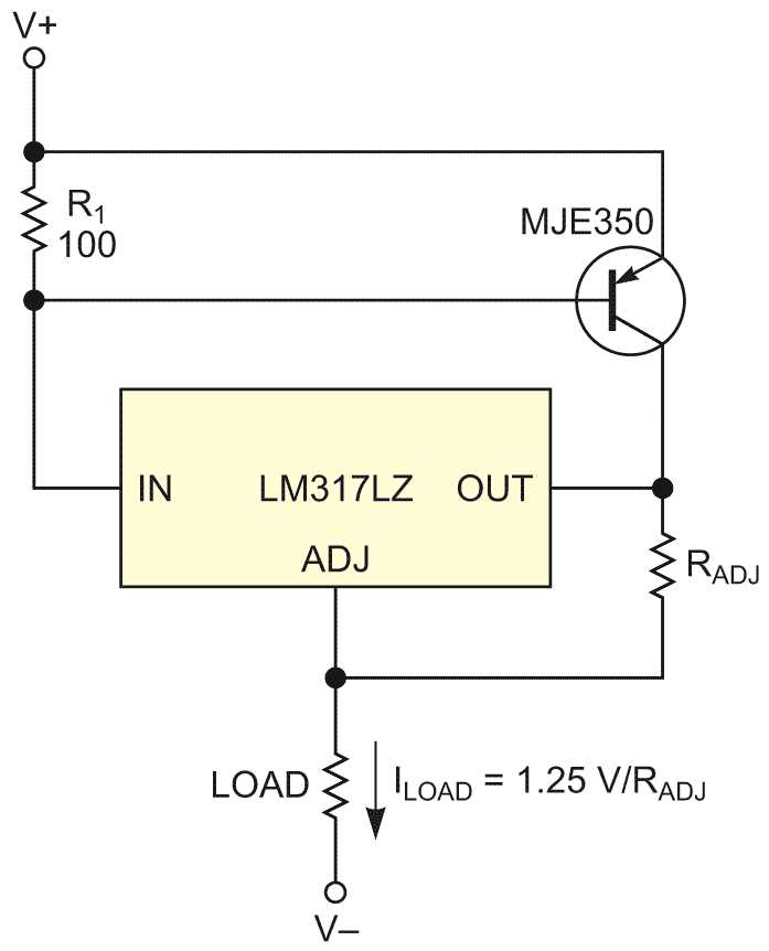transistor regulator circuit diagram