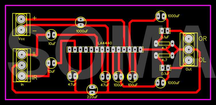 la4440 schematic diagram