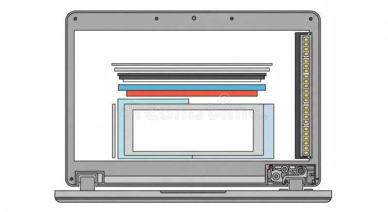 laptop lcd screen schematic diagram