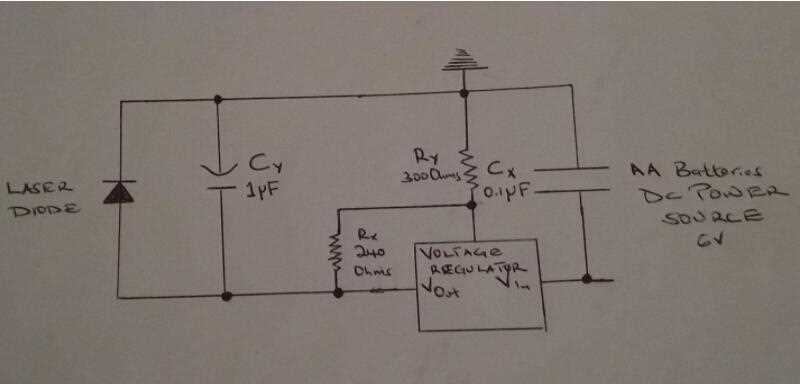laser diode circuit diagram